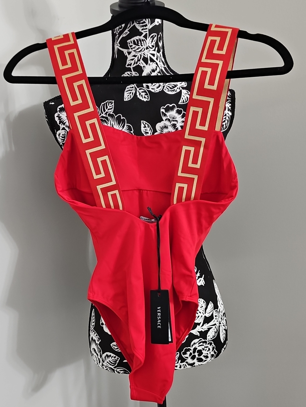 Versace Greca Border One Piece Swimsuit - Picture 4 of 9